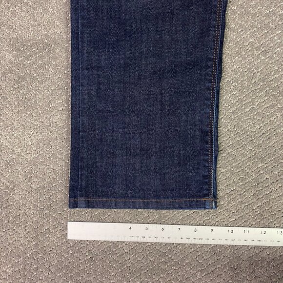 Mott & Bow Mosco Straight Jeans Men's 36 x 30 Measures 38 x 29 Stretch Blue and - Picture 15 of 16